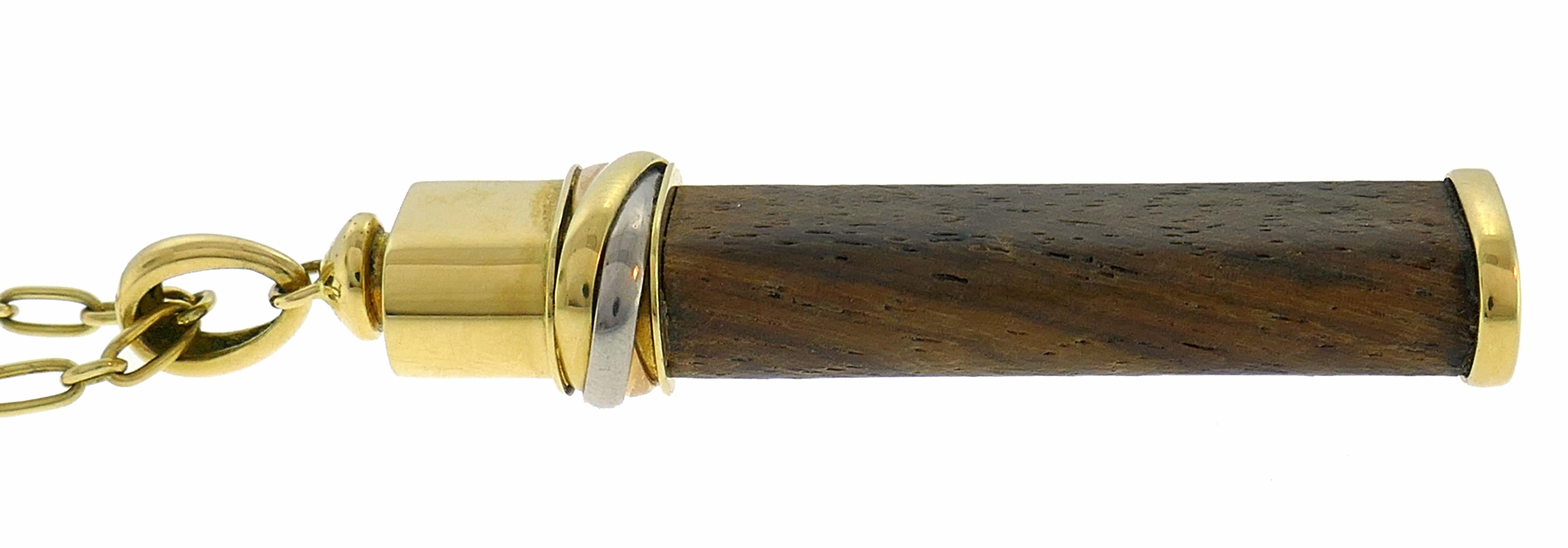 touch wood necklace