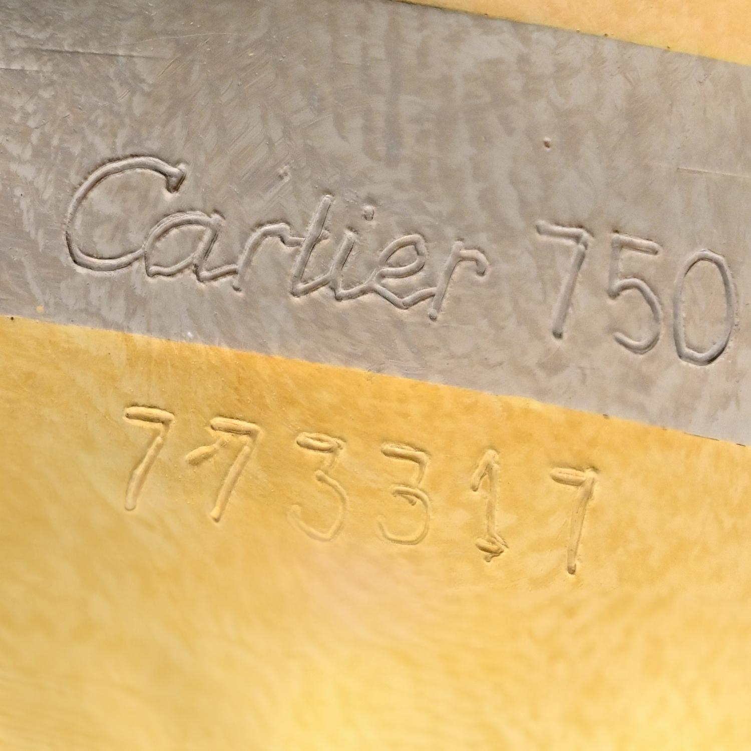 da uomo o donna Bracciale A.I.C. di Cartier in oro e diamanti d'epoca in vendita