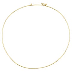 Cartier Gold Wire Choker Necklace