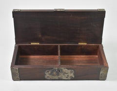 Cartier Scatola in Wood Wood e Sterling in stile gotico revival