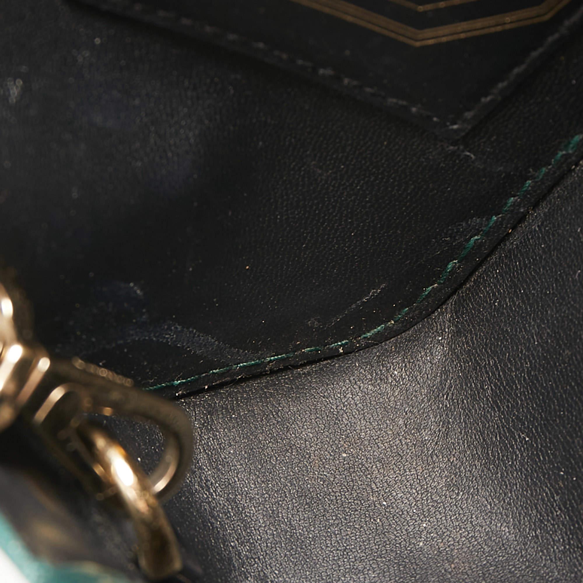 Cartier - Sac à bandoulière Guirlande de Cartier en cuir vert 3