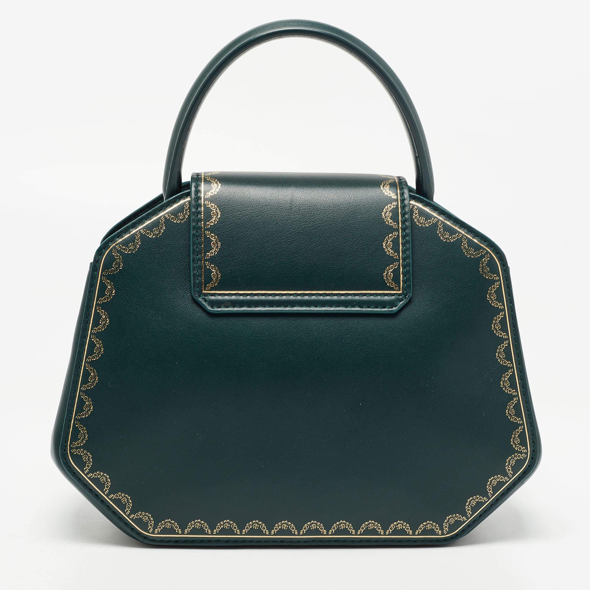 Displaying exquisite craftsmanship, this fabulous Cartier bag will certainly live up to your expectations. Featuring a chic design, it is made from luxe materials and has a roomy interior for carrying your essentials.

Includes: Original Dustbag,