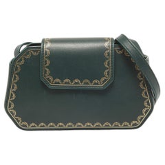 Borsa Nano Guirlande De Cartier in pelle verde