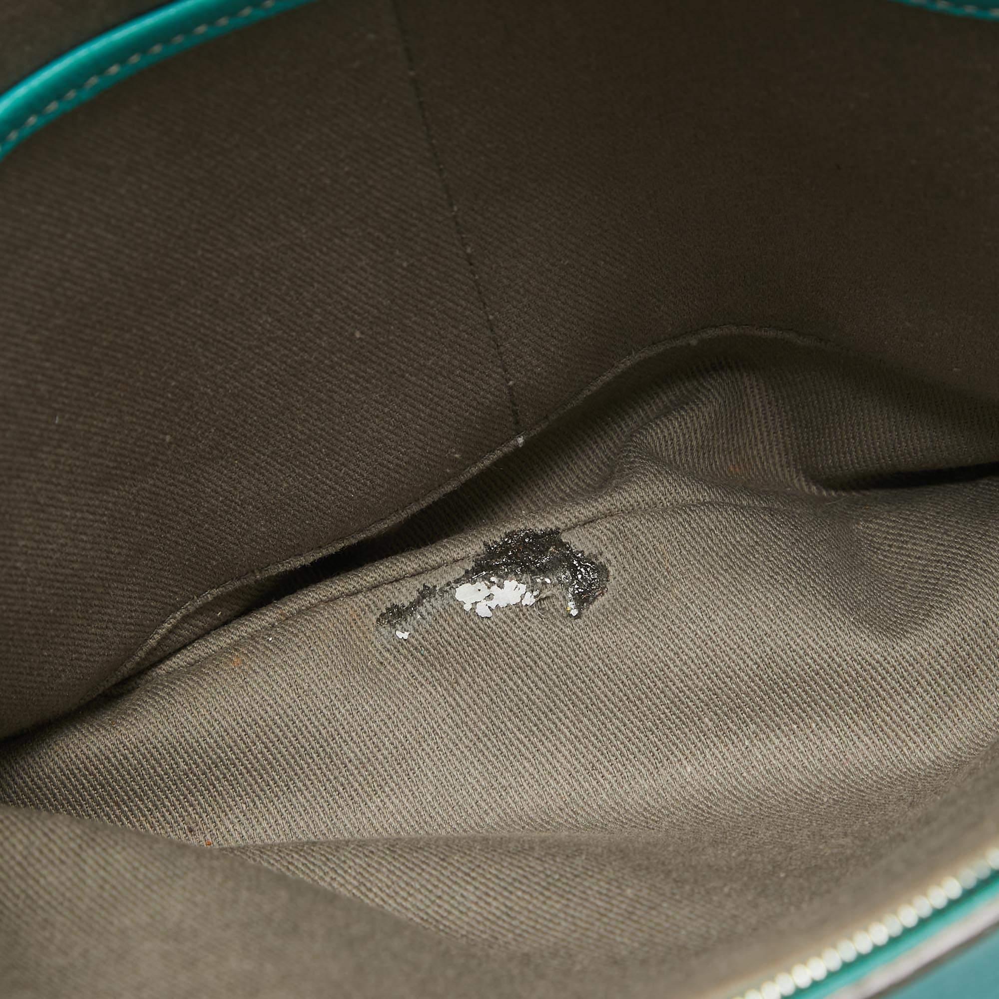 Cartier Green Leather Small C De Cartier Bag 4