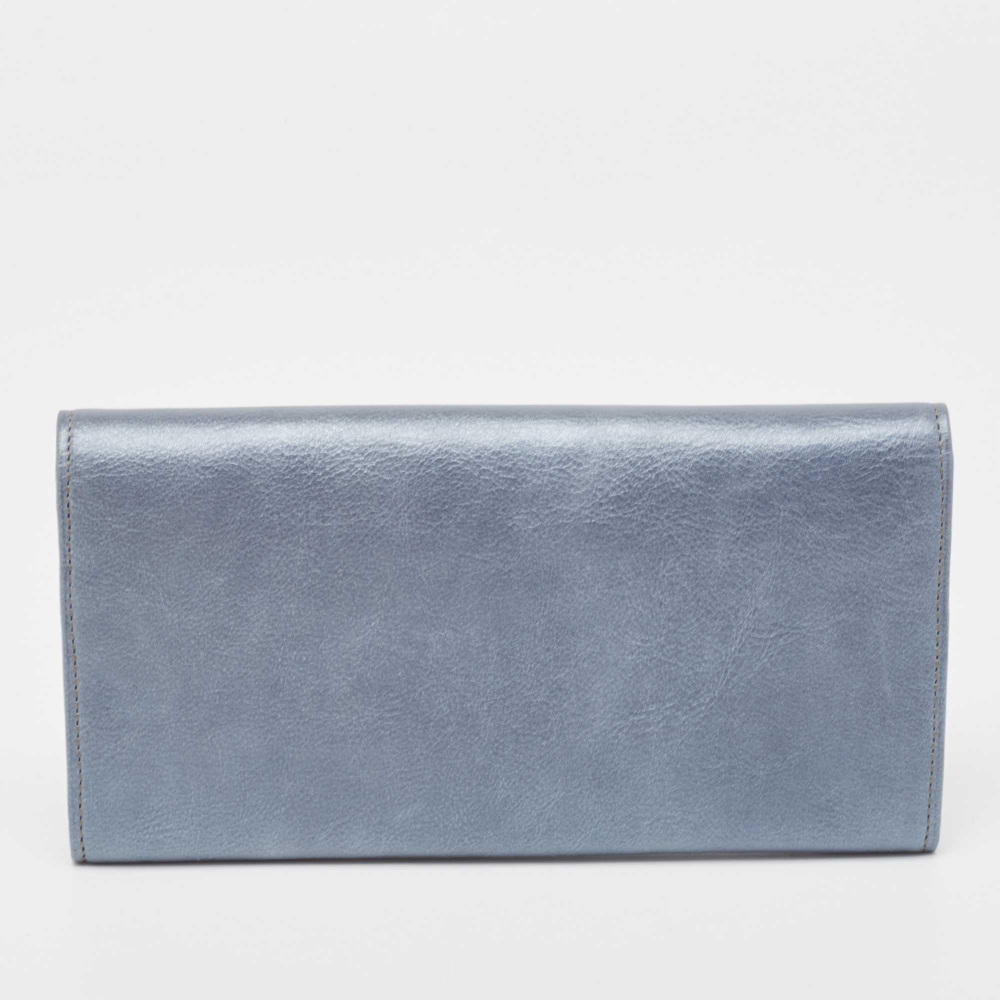 Cartier Grey Leather Marcello de Cartier Flap Wallet 3