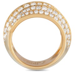 Cartier Griffe 18k Yellow Gold 1.0ct Diamond Ring