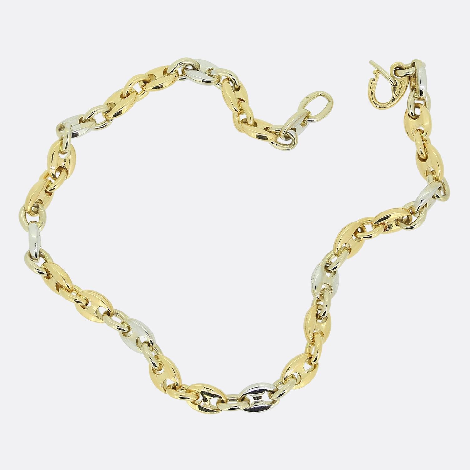  Bracelet à maillons en chaîne de Cartier Marine Unisexe 