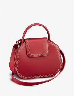 Cartier Guirlande Red Leather small bag