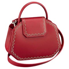 Cartier Guirlande Red Leather small bag