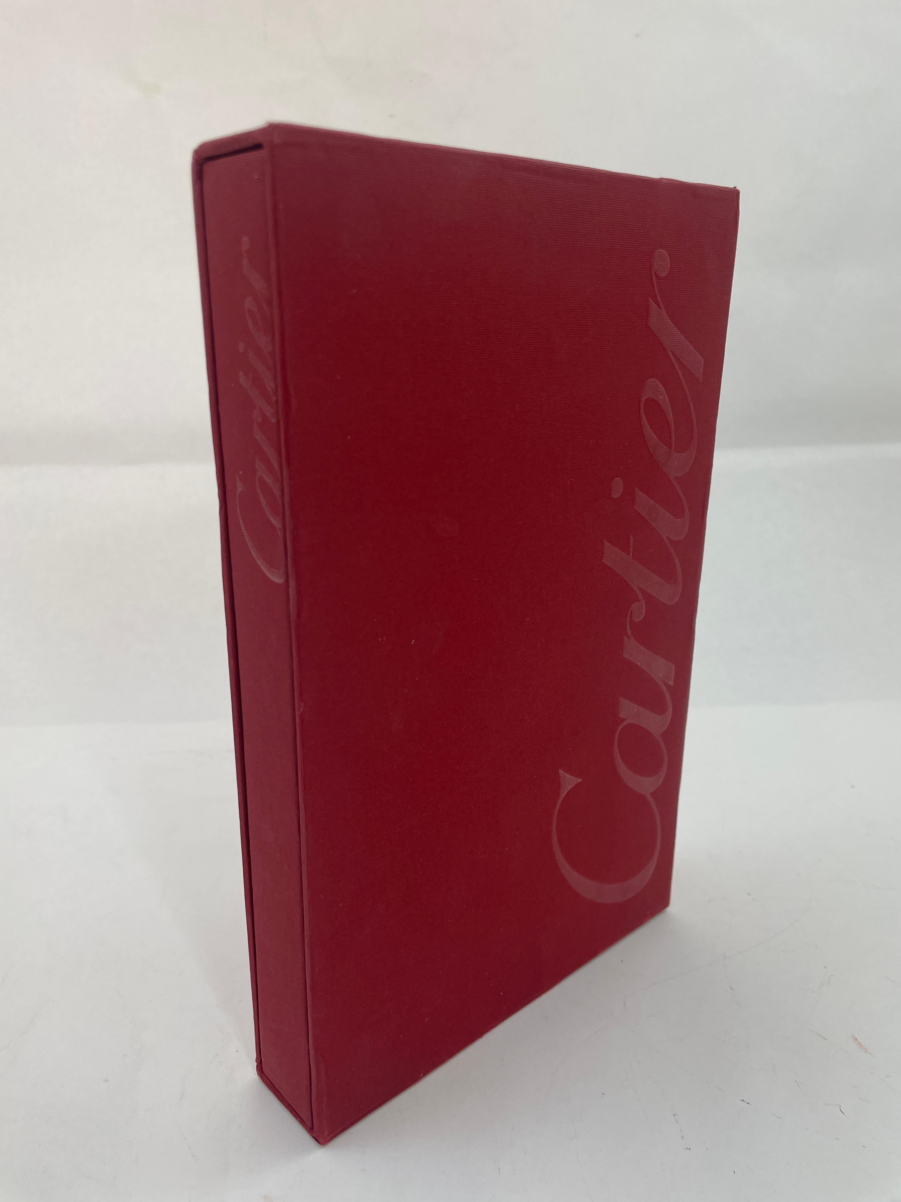 Red Cartier Hardcover by Francois Chaille 2008 For Sale