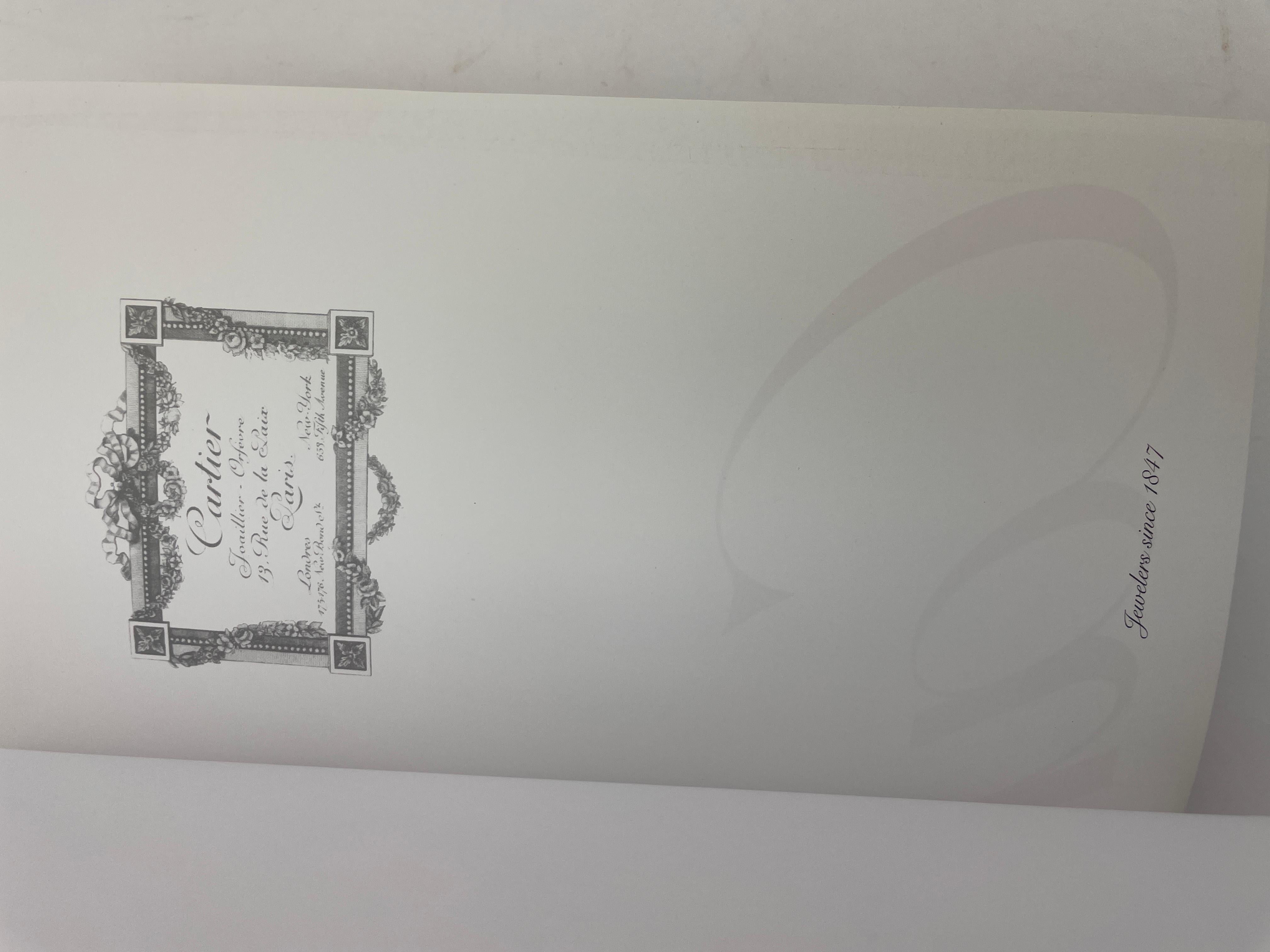 Cartier Hardcover by Francois Chaille 2008 For Sale 1