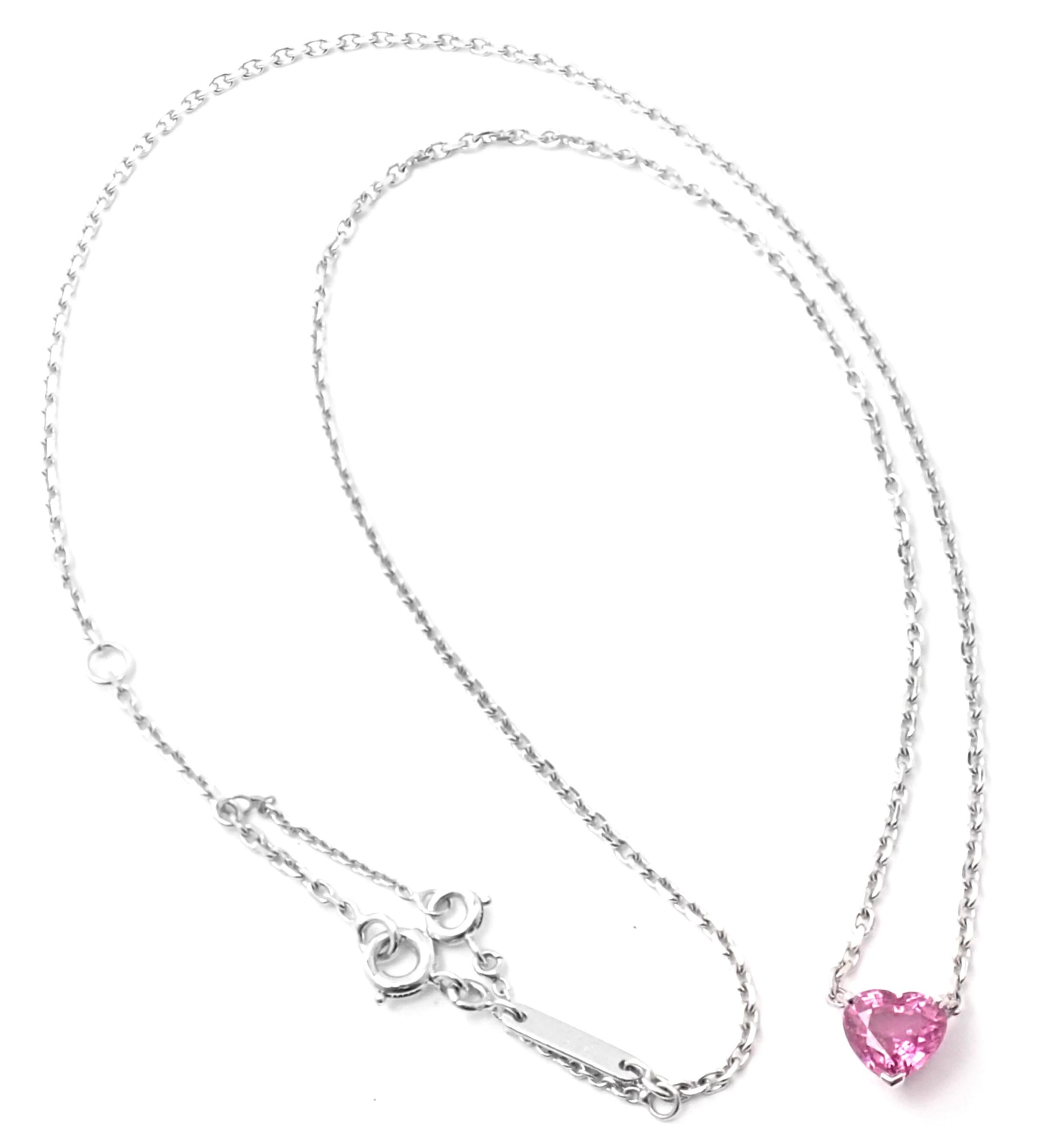 cartier heart pendant