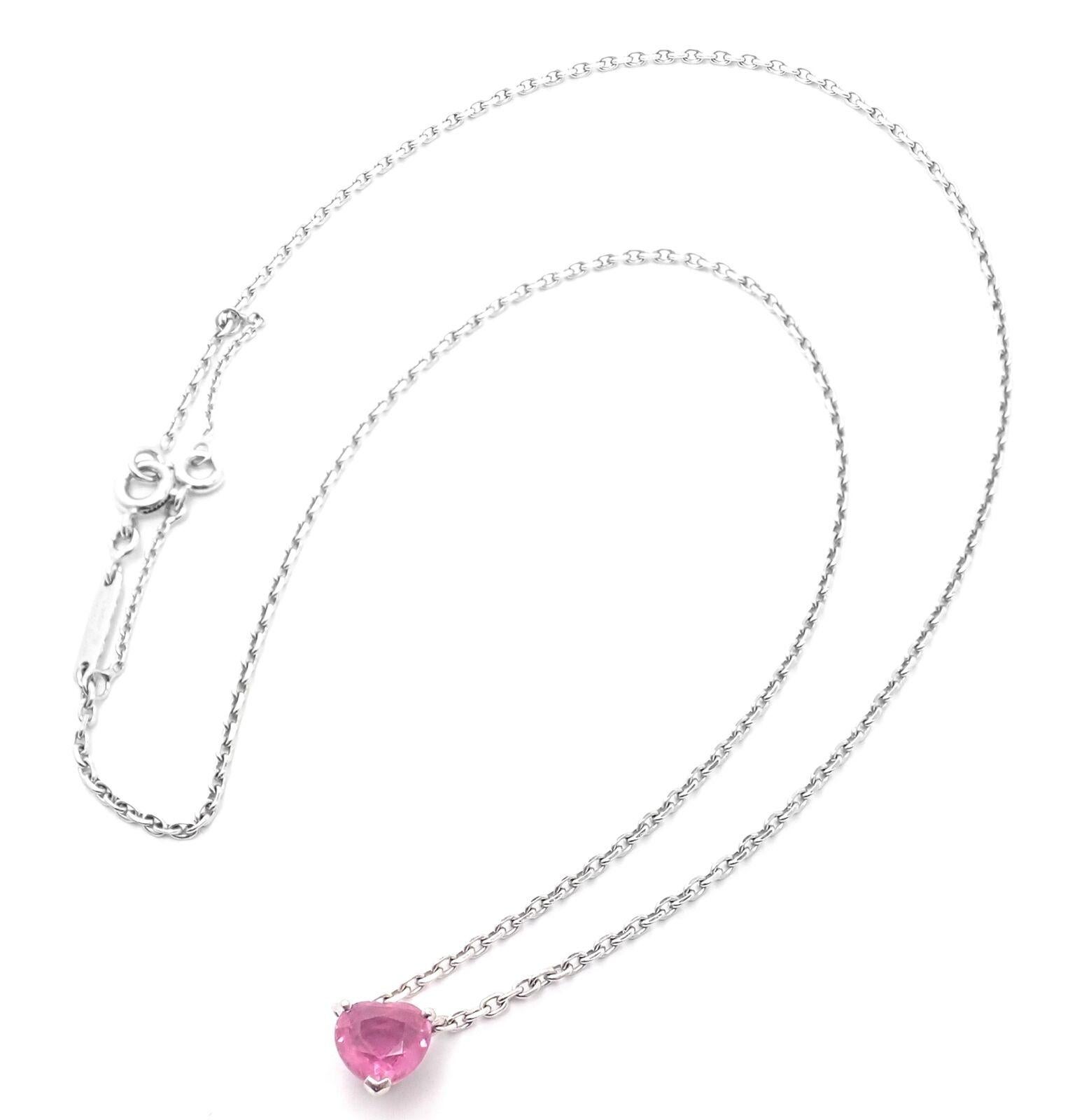 cartier heart necklace