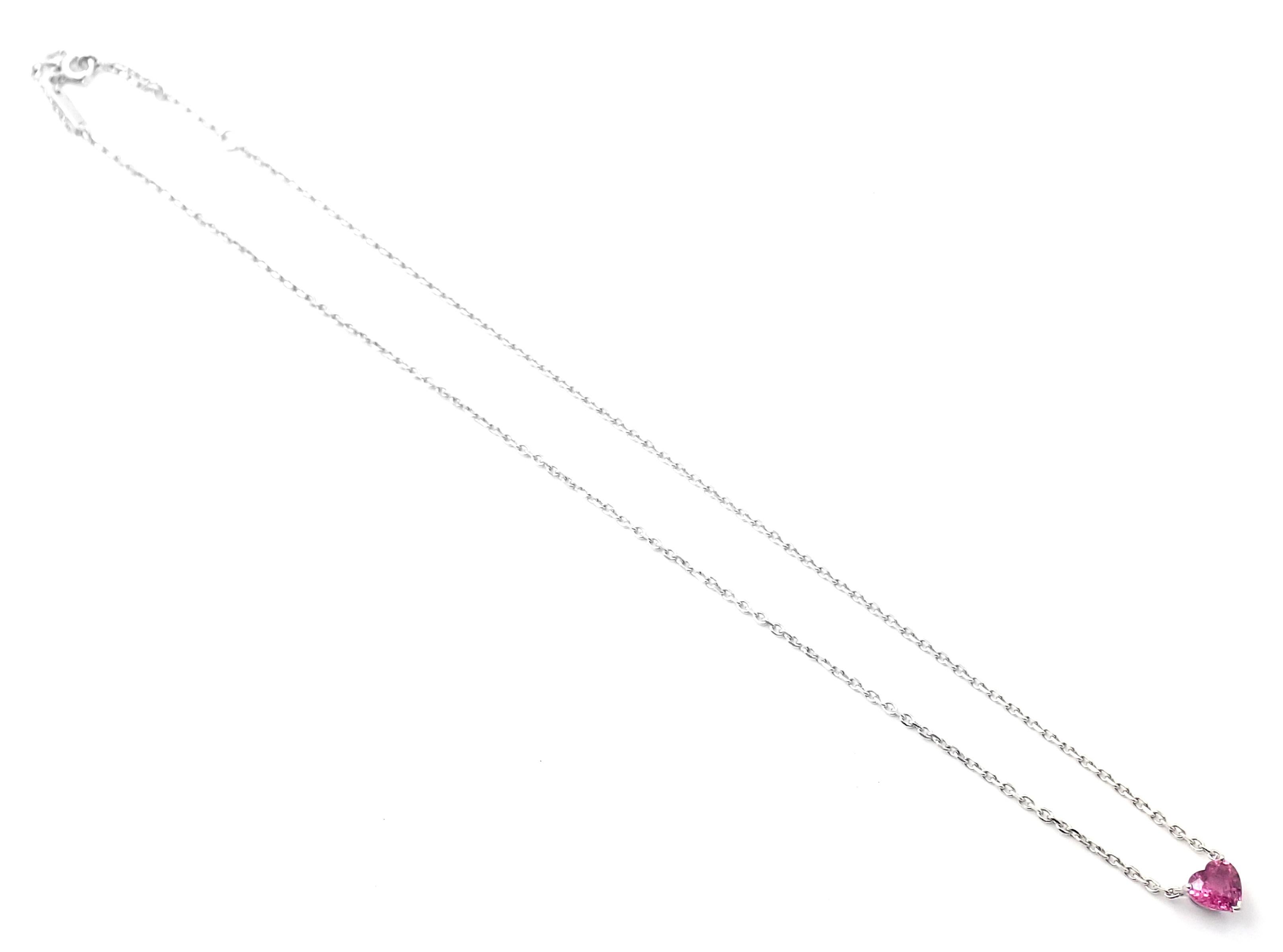 cartier heart necklace