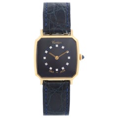 Cartier Henry Ford II Presentation 18 Karat Yellow Gold Ladies Watch