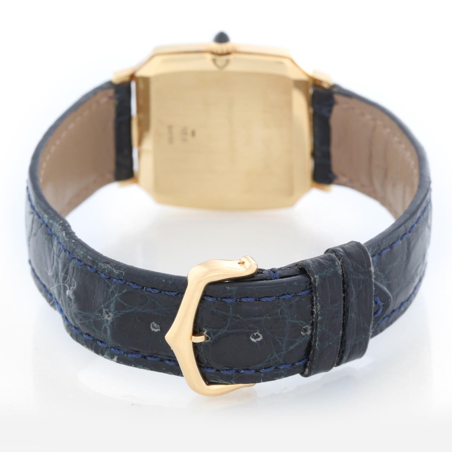 Cartier Henry Ford II Presentation 18 Karat Yellow Gold Ladies Watch In Excellent Condition In Dallas, TX