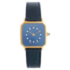 Cartier Henry Ford II Präsentation 18K Gelbgold Midsize-Uhr
