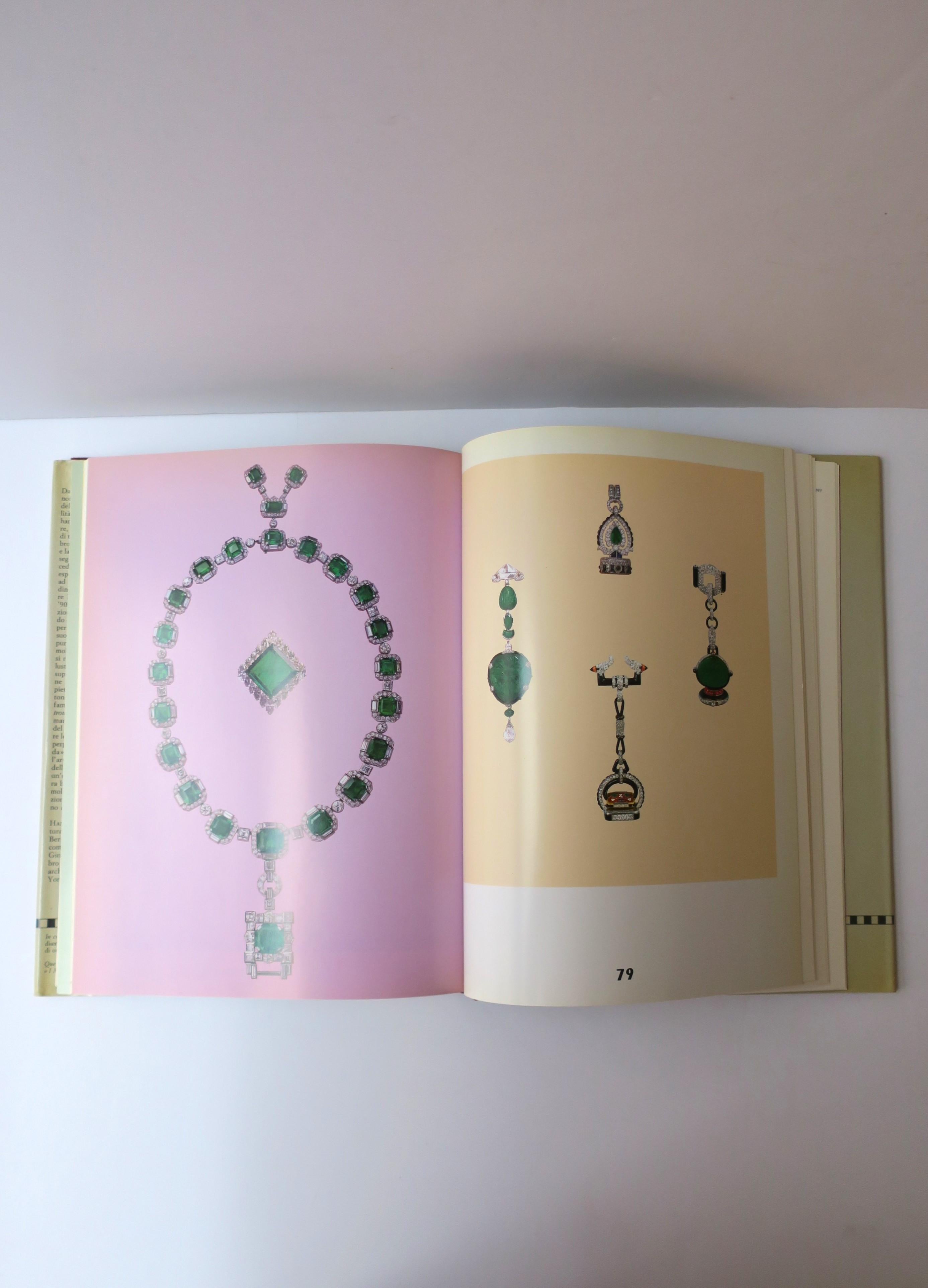 Cartier High Jewelry Coffee Table Book by Hans Nadelhoffer, Italian Version For Sale 5
