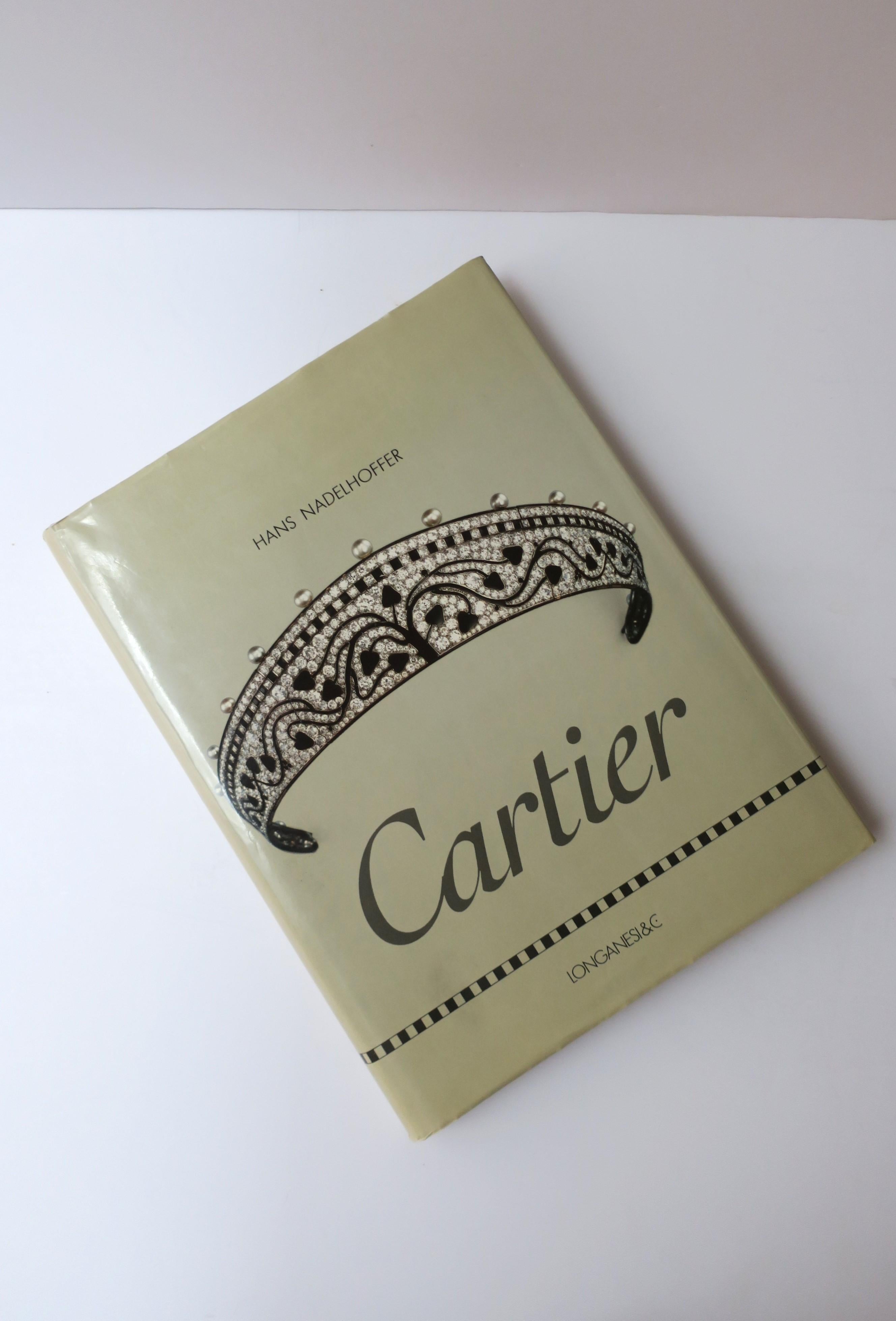 Cartier High Jewelry Coffee Table Book by Hans Nadelhoffer, Italian Version In Good Condition For Sale In New York, NY