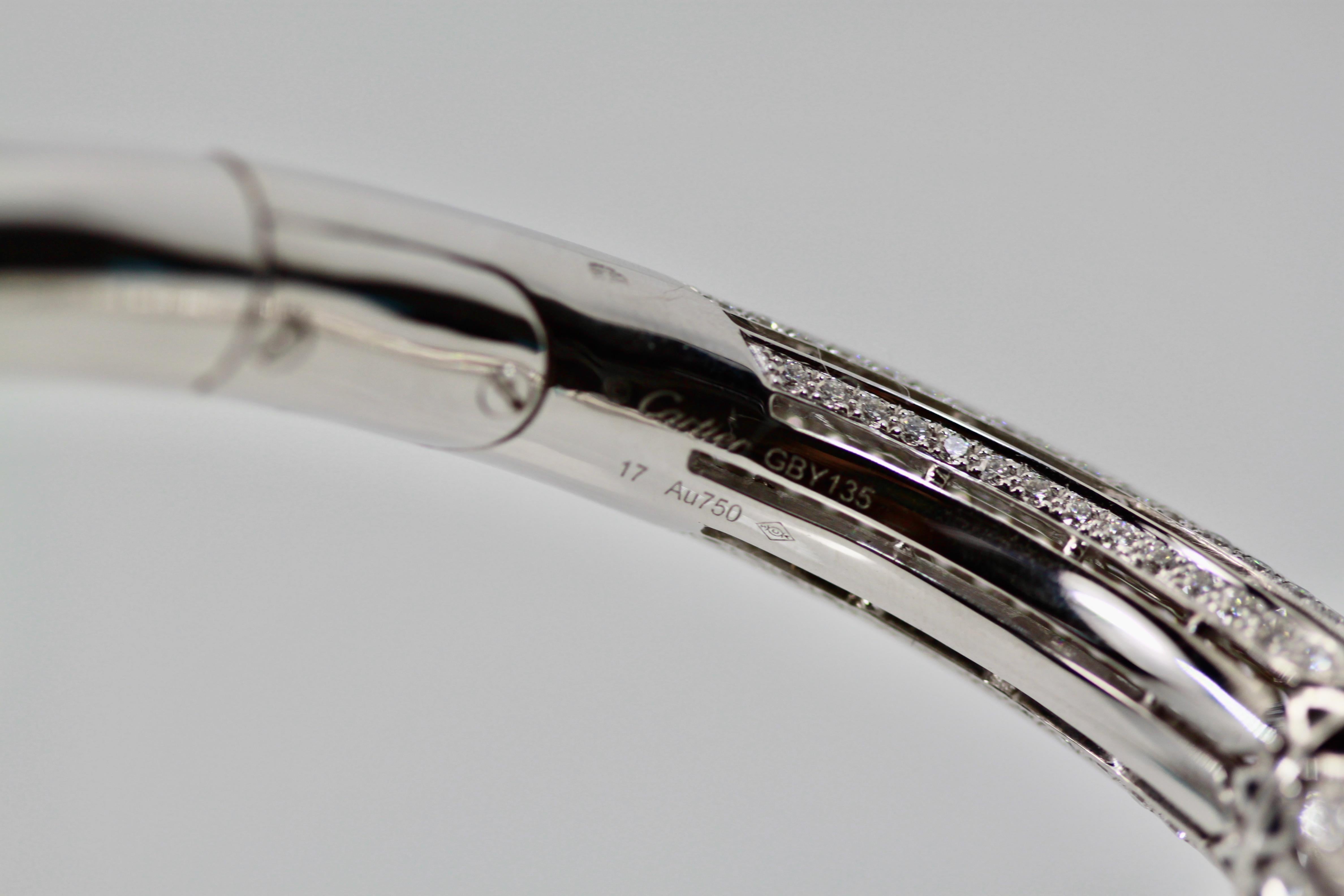 Cartier Bracelet haute joaillerie d'inspiration déco en turquoise et diamants de 12,73 carats en vente 3