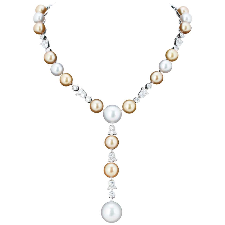 Cartier pearl necklaces Clearance