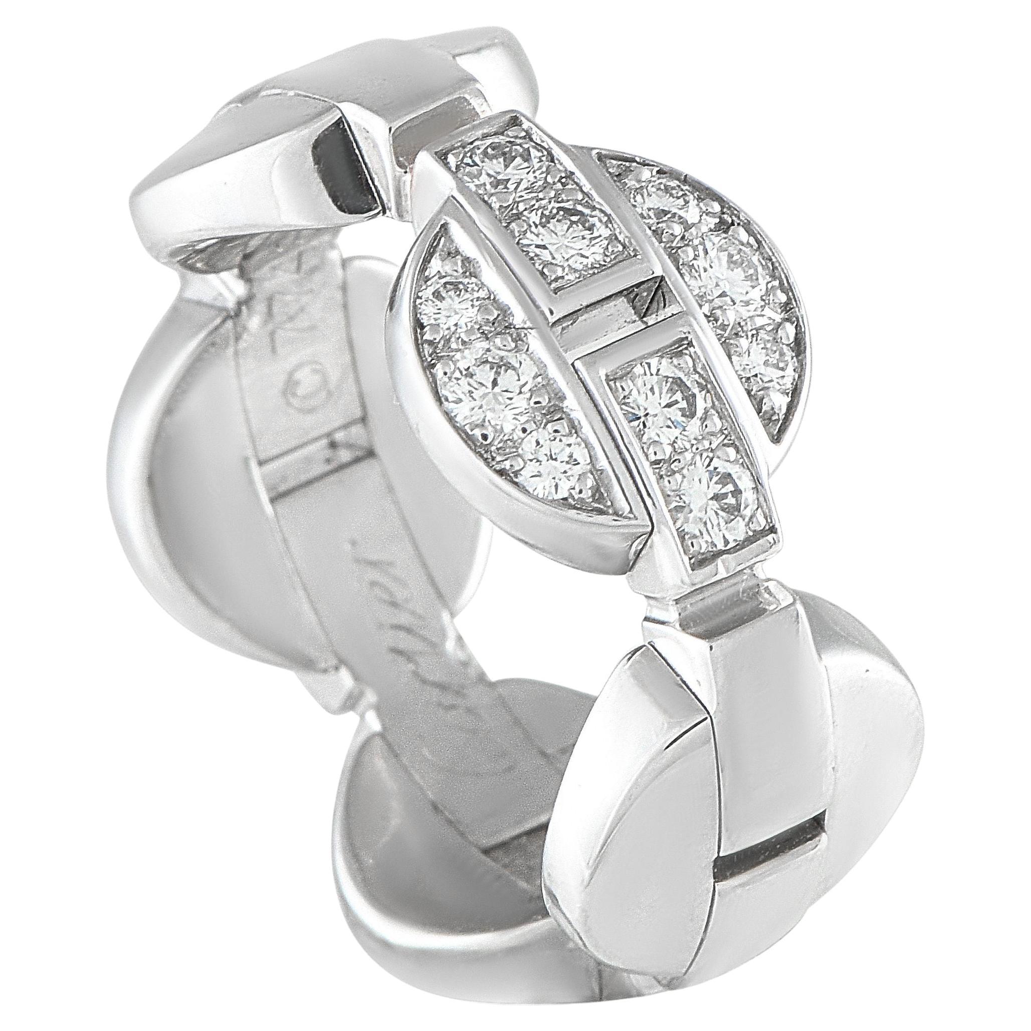 Cartier Himalia 18K Weißgold Diamantring im Angebot