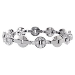 Cartier Himalia Collections Round Link Diamond Bracelet