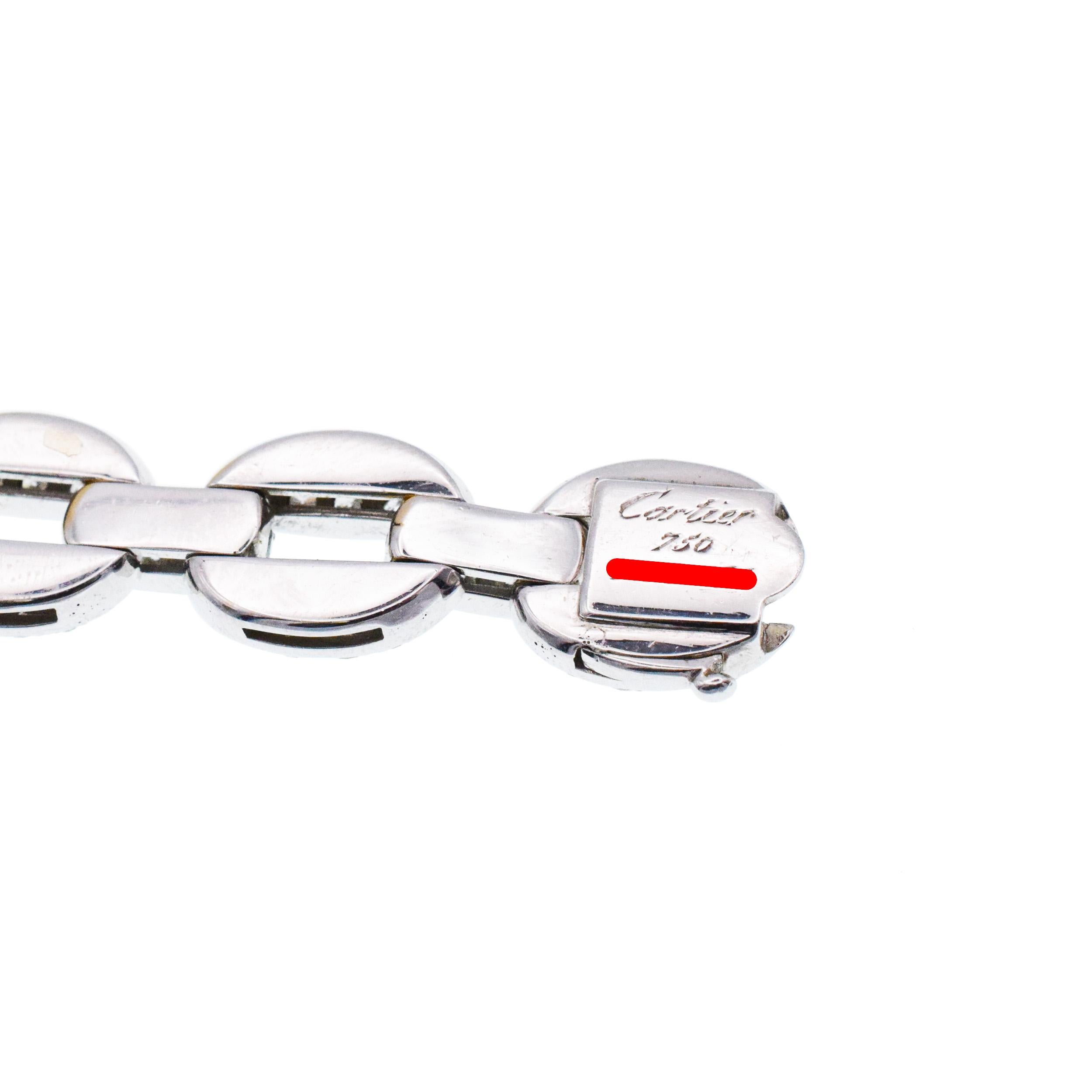 Cartier Himalia Diamond Bracelet in 18 For Sale 2