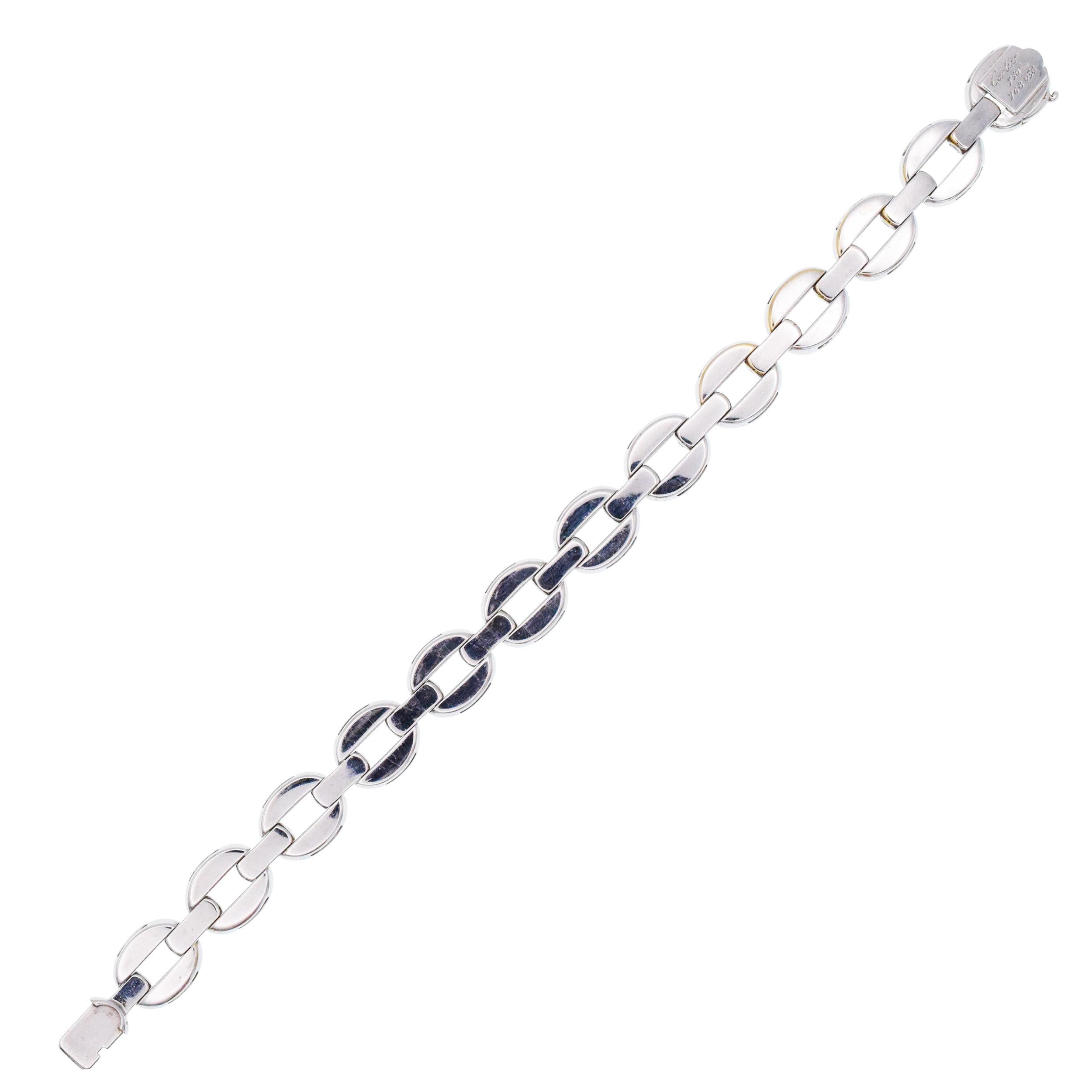 Cartier Himalia Diamond Bracelet in 18 For Sale 4