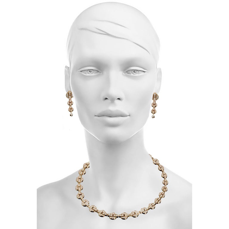 Cartier Himalia Diamond Earrings For Sale at 1stDibs