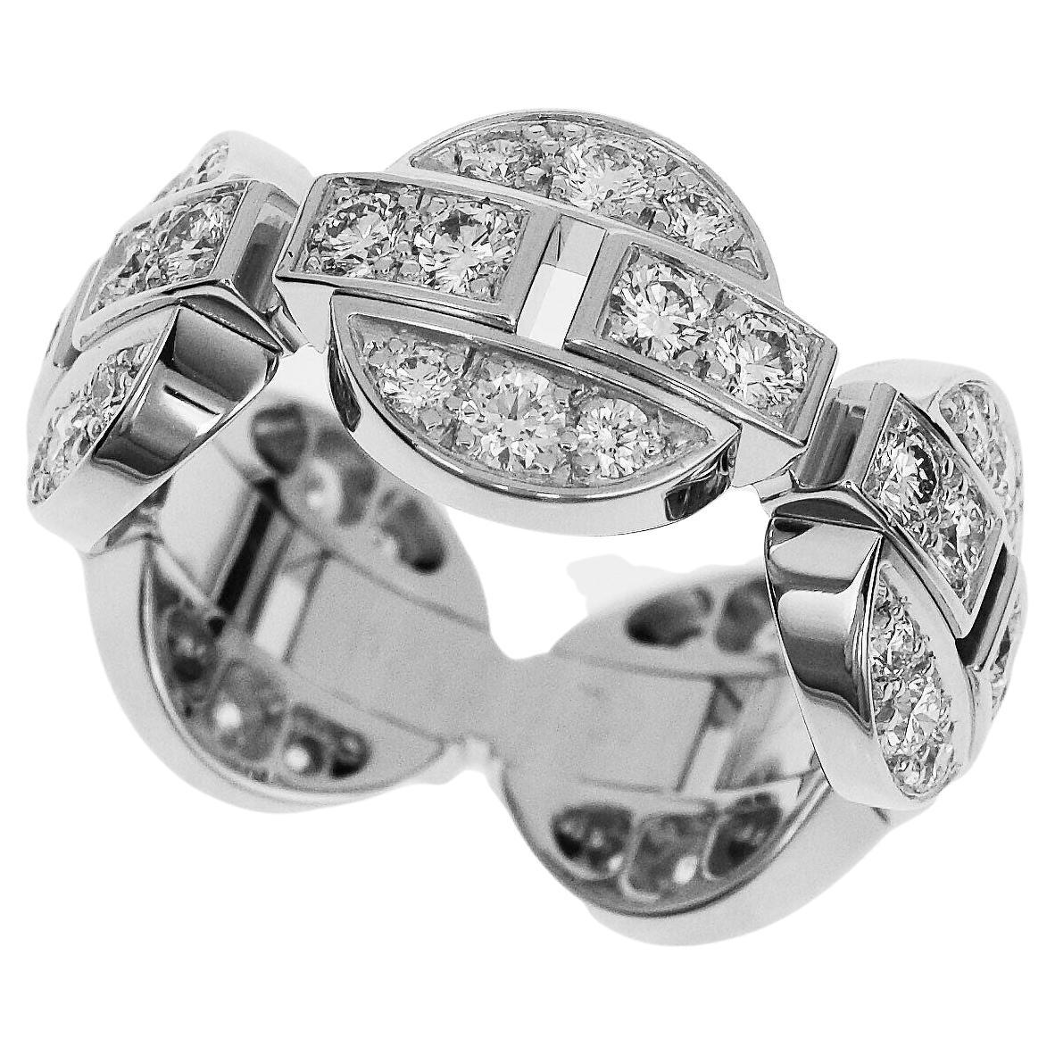 Cartier Himalia Diamond Ring 18k White Gold