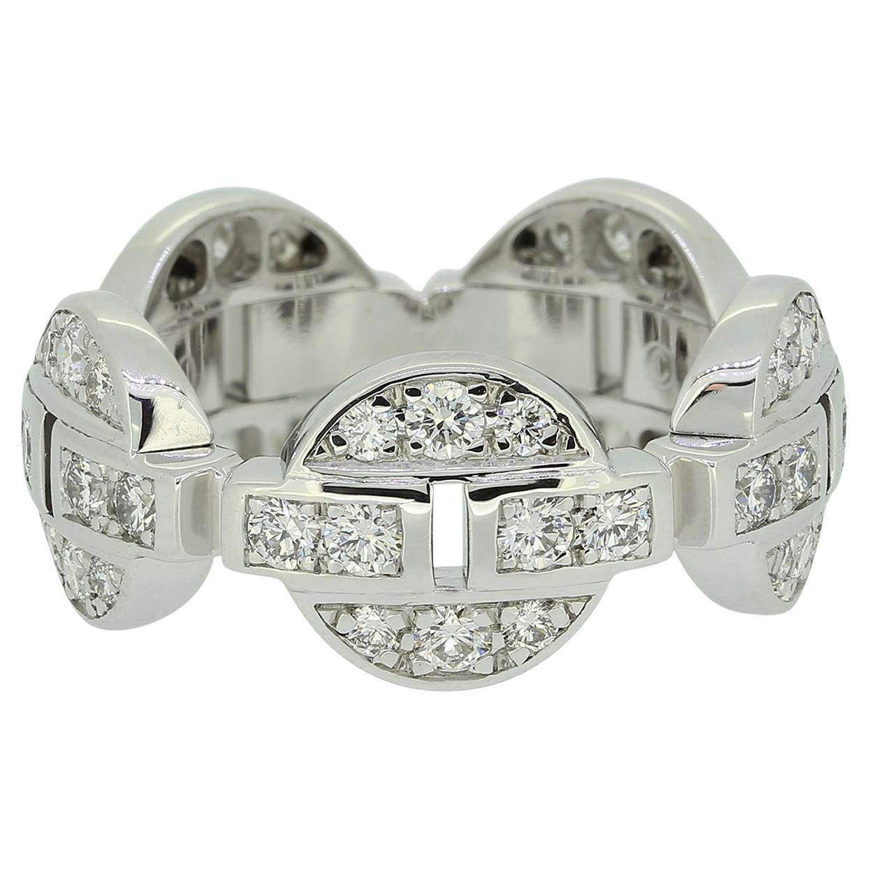 Cartier Himalia Diamond Ring Size L (52) For Sale