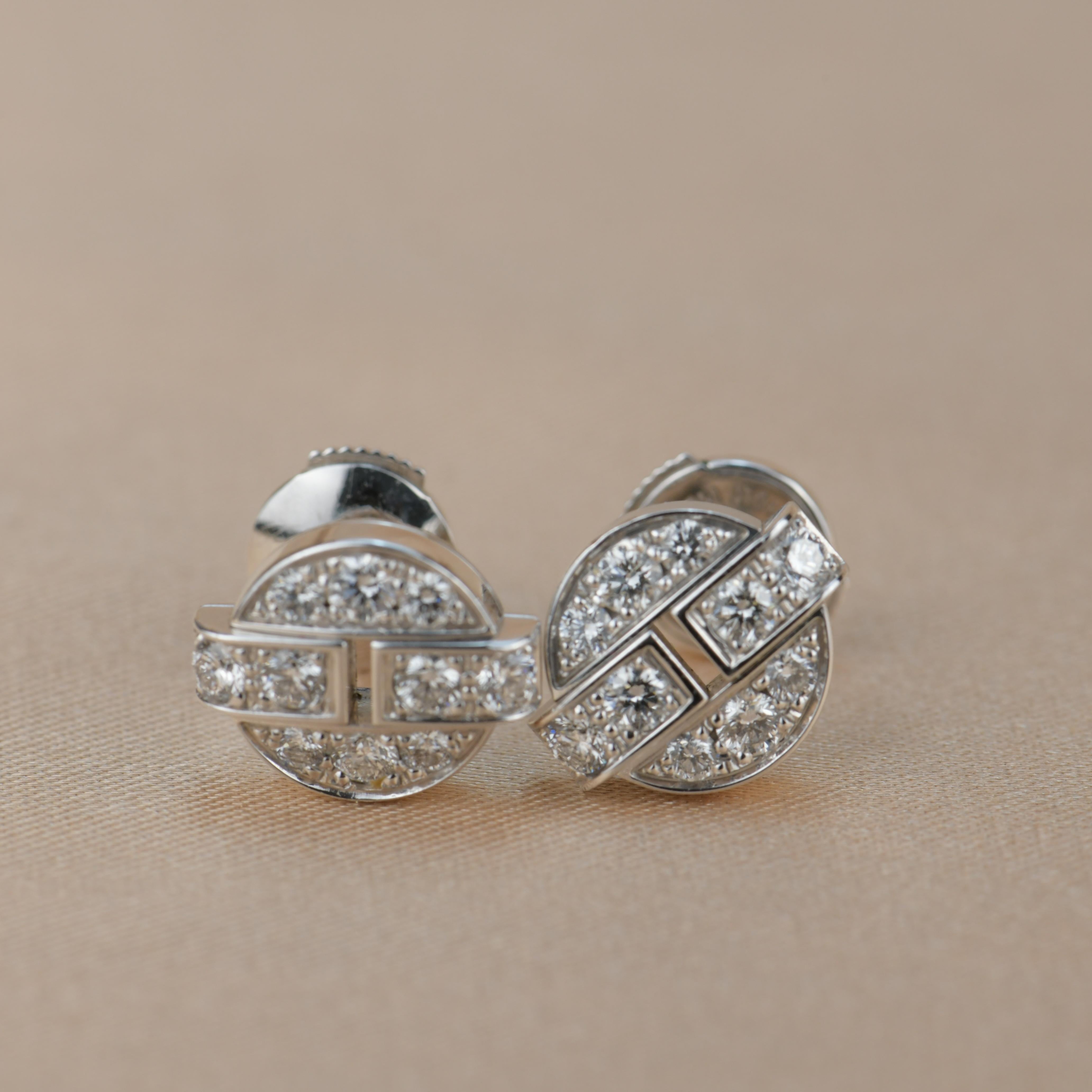 cartier stud earrings