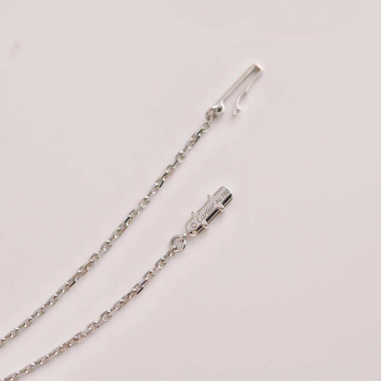 Cartier Himalia Diamond Tahitian Pearl Pendant Necklace For Sale 1