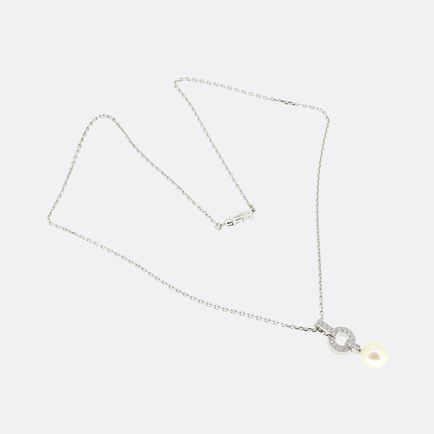 Cartier Himalia Perlen- und Diamant-Halskette im Zustand „Hervorragend“ im Angebot in London, GB