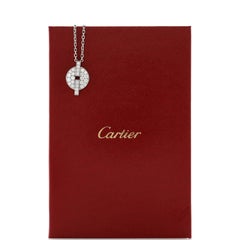 Cartier Himalia Pendant Necklace 18K White Gold and Diamonds