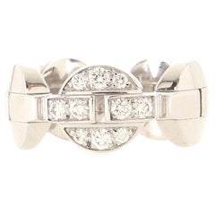Cartier Himalia Ring 18k White Gold with Diamonds
