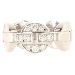 Cartier Himalia Ring aus 18 Karat Weißgold mit Diamanten