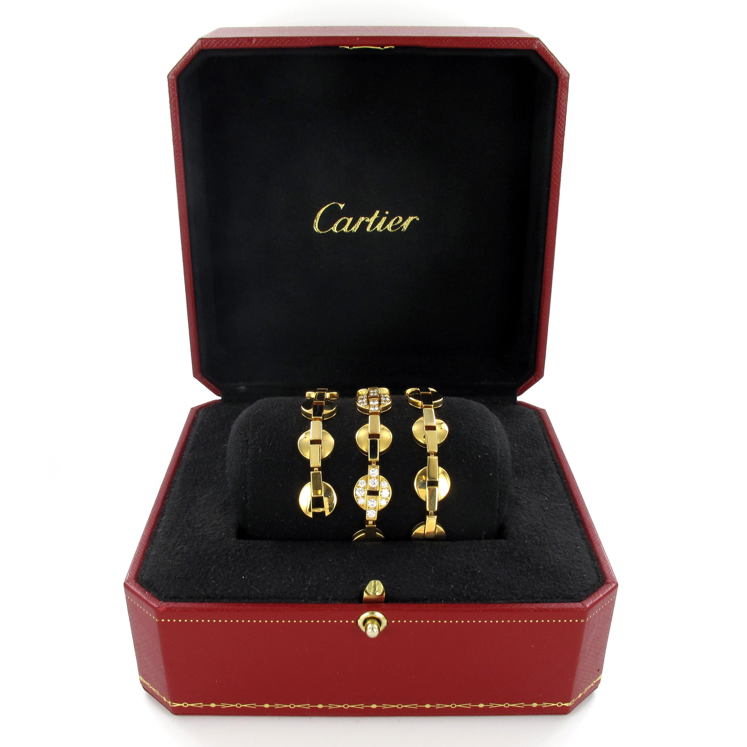 Contemporary Cartier Himalia Yellow Gold Necklace with Diamonds