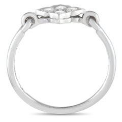 Cartier Hindu 18K White Gold Diamond Ring
