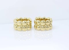 Cartier Honeymoon Collection Huggie Earrings in 18 Karat Yellow Gold