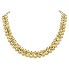 Cartier collection Honeymoon Collier réversible en or blanc et jaune 18 carats