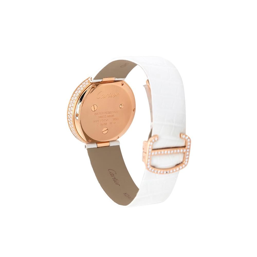 Cartier HPI00762 Panthere Divine Diamond Ladies Watch For Sale 2