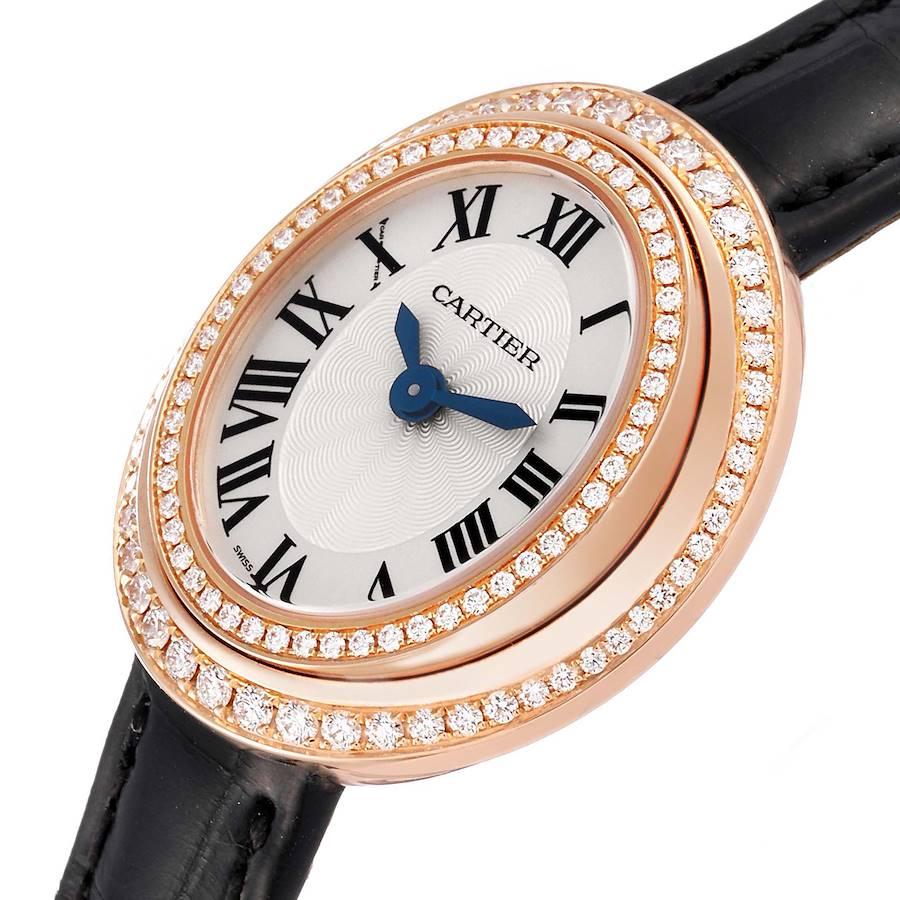Cartier Montre hypnose en or rose avec lunette et diamants, pour femmes, WJHY0006 Pour femmes en vente