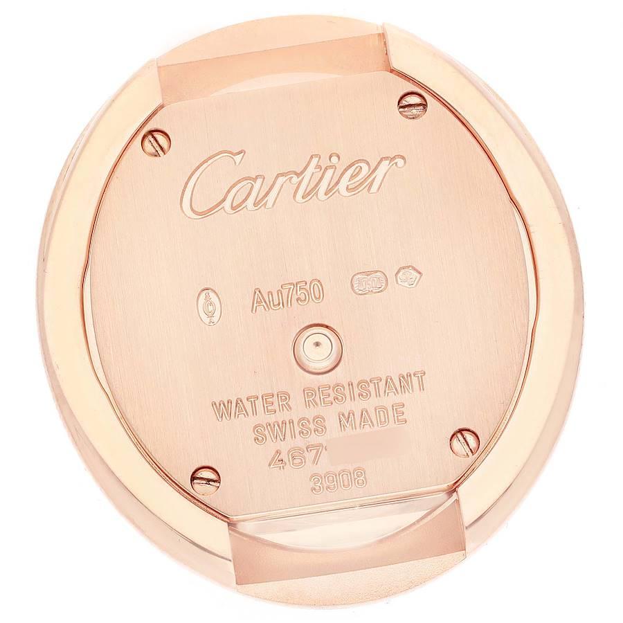 Cartier Montre hypnose en or rose avec lunette et diamants, pour femmes, WJHY0006 en vente 2
