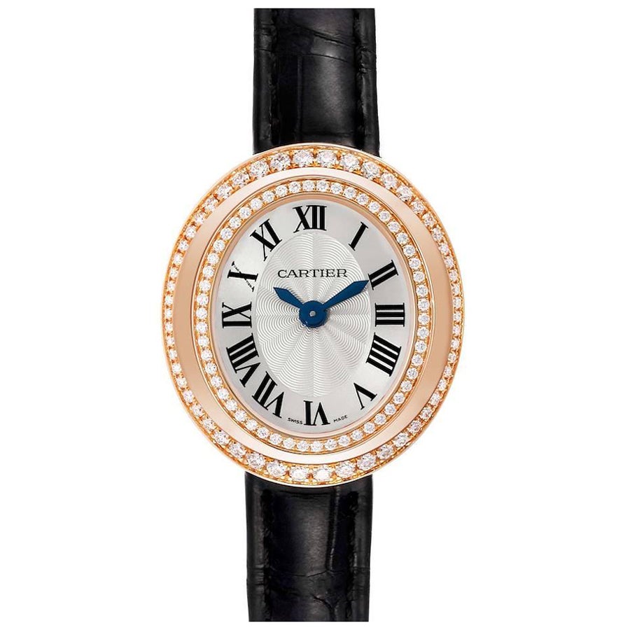 Reloj Cartier Hypnose Oro Rosa Bisel Diamante Señora WJHY0006 Papeles en venta