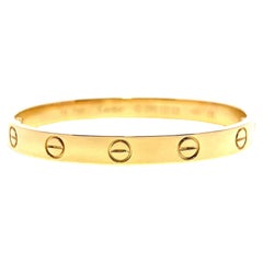 Cartier Iconic LOVE-Armband 16", 18K Gelbgold Original