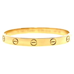 Cartier Iconic LOVE Bracelet 16", 18K Yellow Gold Original