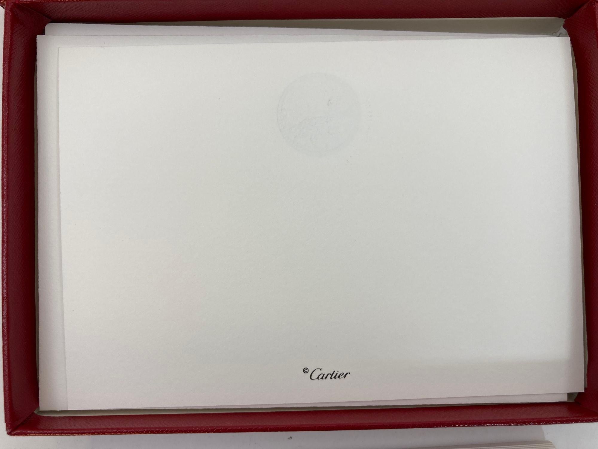 Cartier Iconic Panthère et enveloppe de bureau de luxe Bon état - En vente à North Hollywood, CA