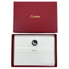Cartier Iconic Panther Design Card and Envelope Set Luxury Stationery